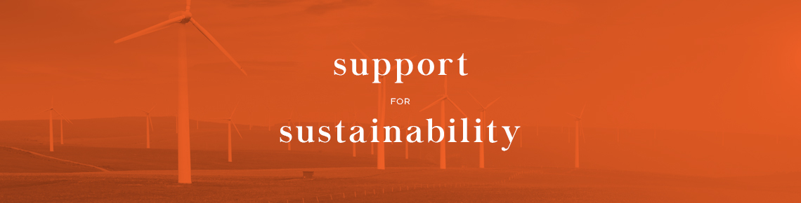 Support for Sustainability